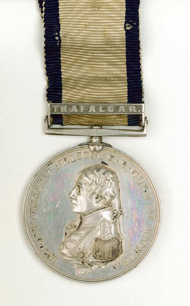 Detail of Boulton's Trafalgar Medal, obverse by Heinrich Kuchler