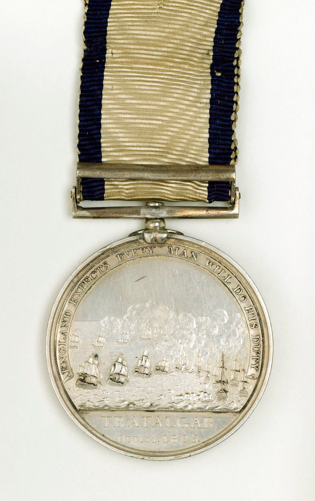 Detail of Boulton's Trafalgar Medal, reverse by Heinrich Kuchler
