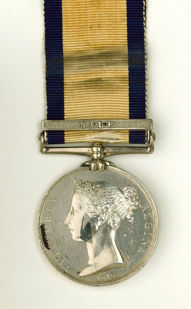 Detail of Naval General Service Medal, 1793-1840, obverse by W. Wyon