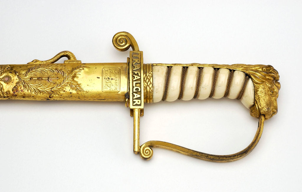 Detail of Presentation Sword made by Runkel and Prosser by Prosser