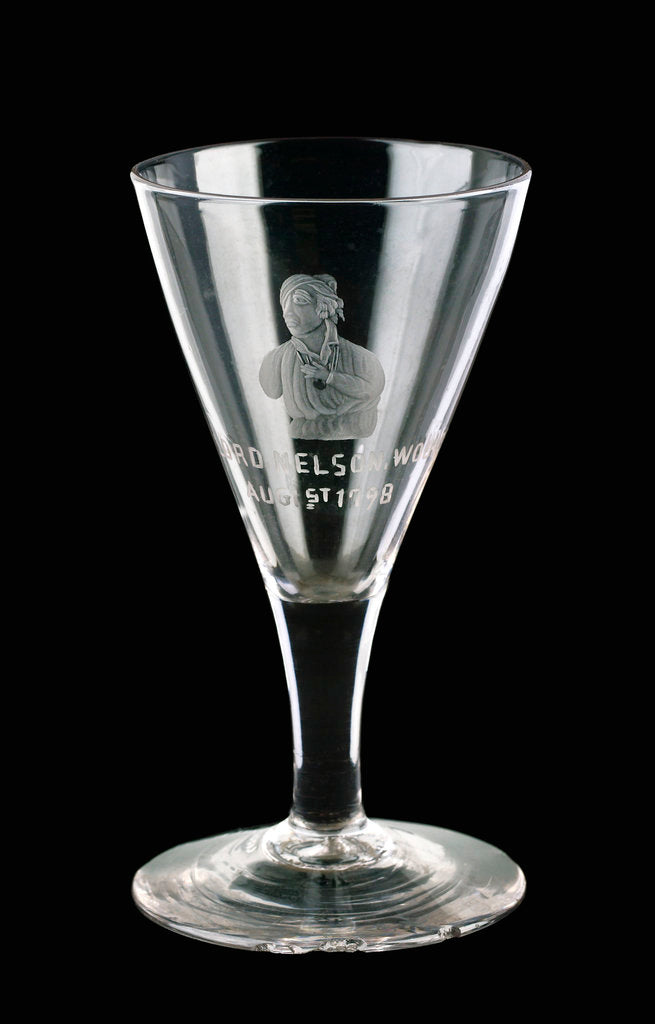 Detail of Wine glass by unknown