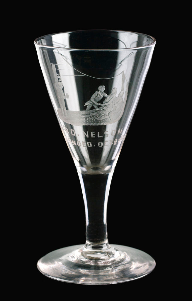 Detail of Wine glass by unknown