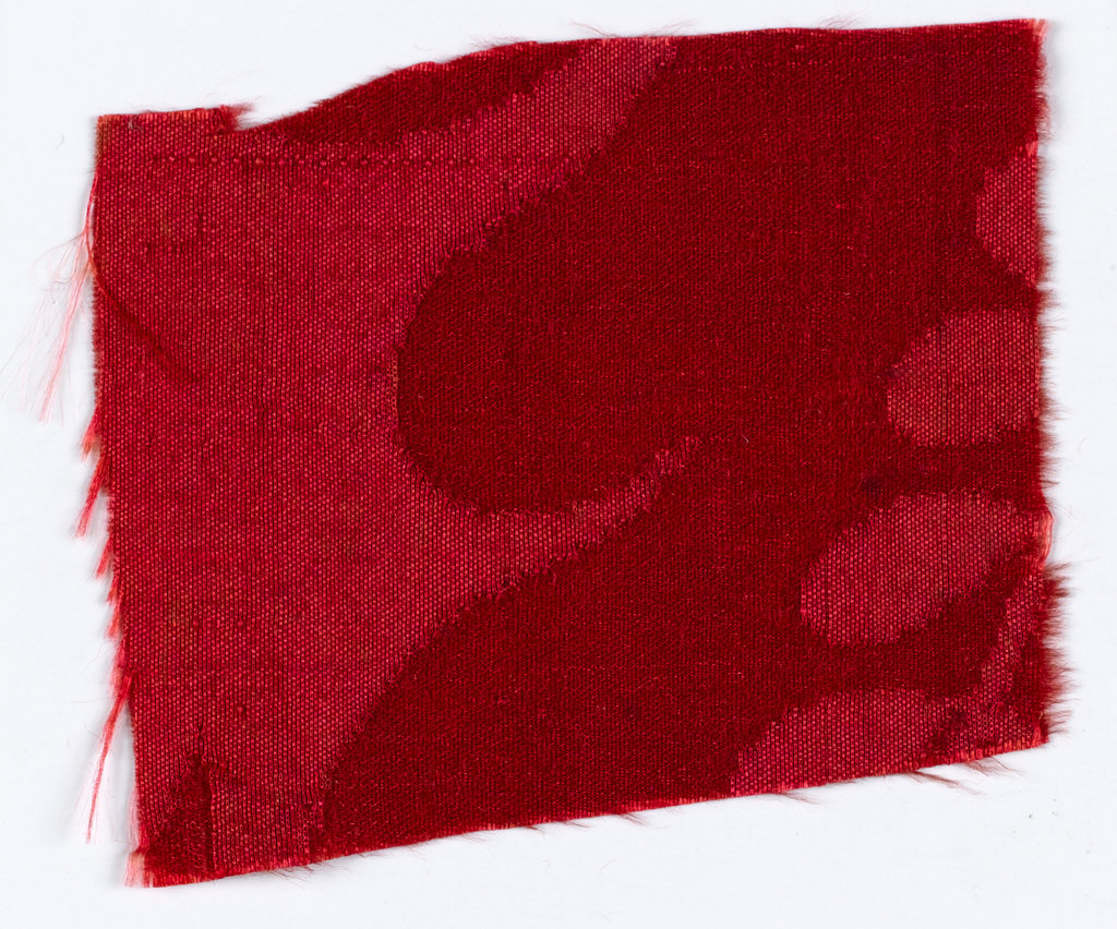 Detail of A piece of the canopy that covered Nelson's body when it was brought to England by unknown