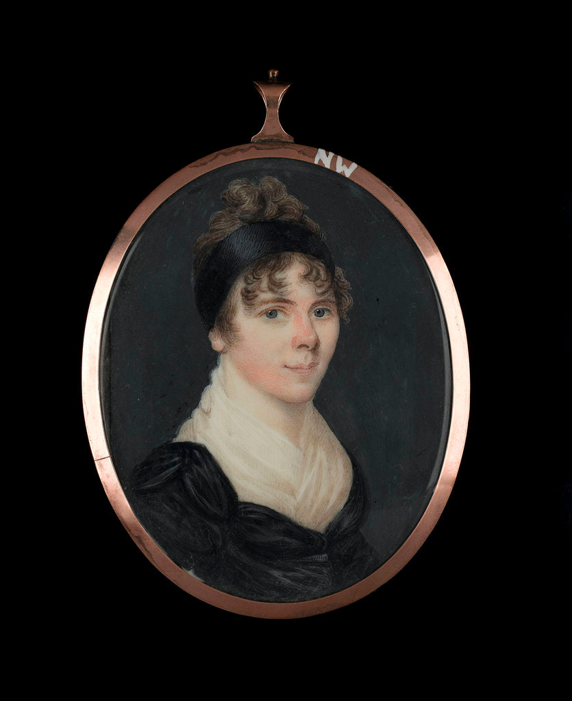 Detail of Unidentified lady (1801-81) by James Holmes
