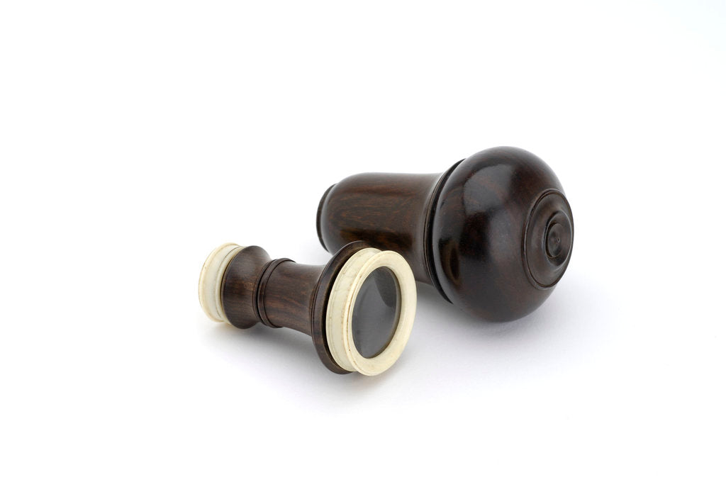 Detail of Spyglass telescope by unknown