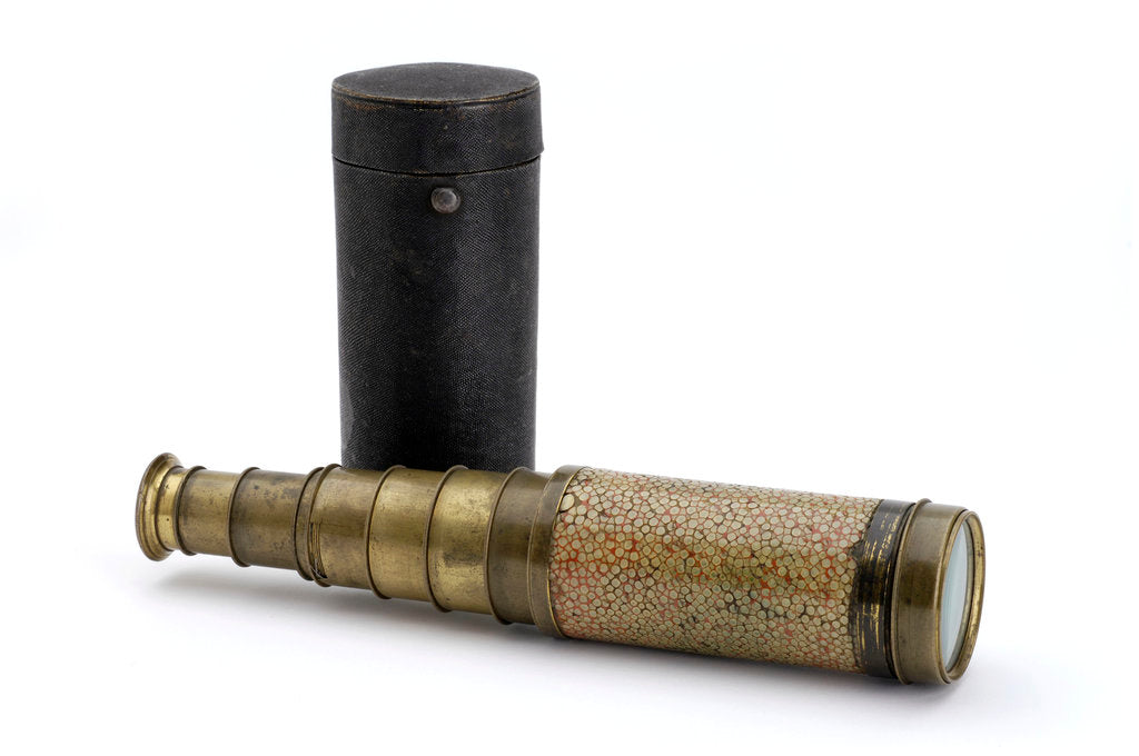 Detail of Adams's New Patent Portable Telescope - with case by Adams