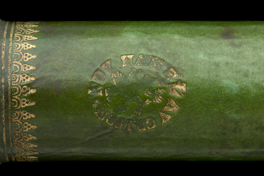 Detail of Pocket telescope - draw tube inscription by Hamel