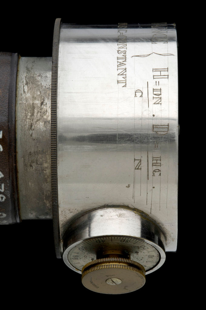 Detail of Rangefinder- inscription by Edward Kahler
