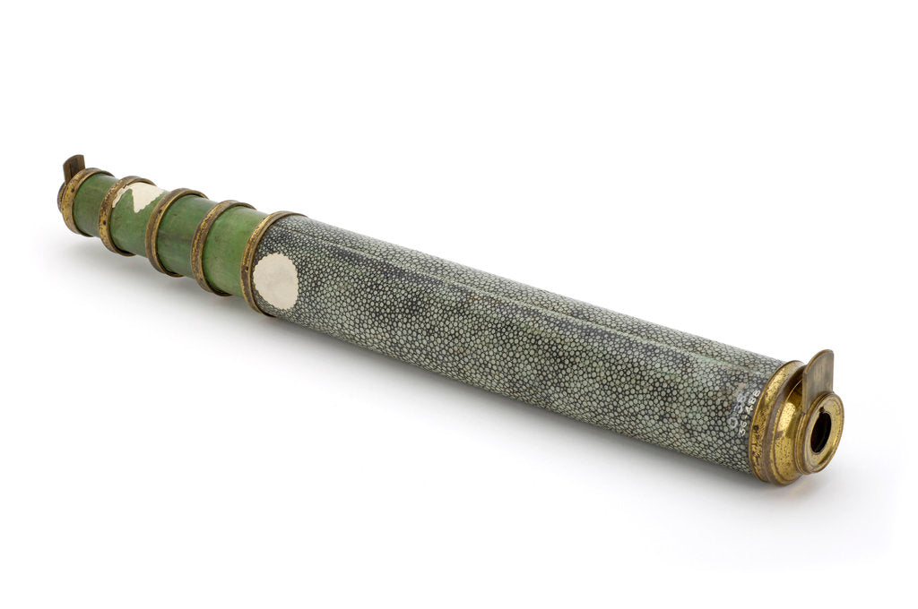 Detail of Portable telescope by unknown