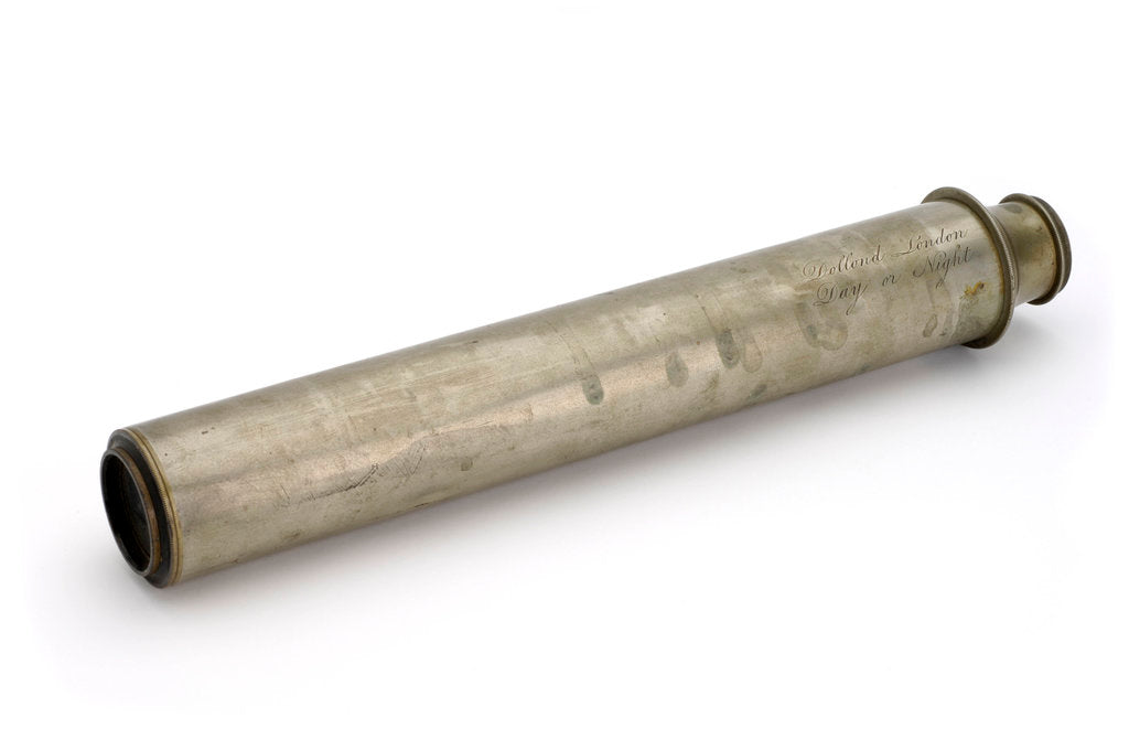Detail of Day or night telescope draw tube by Dollond