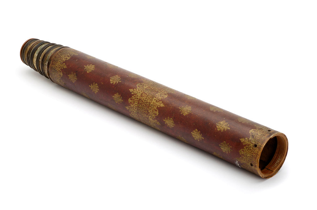 Detail of Portable telescope by unknown