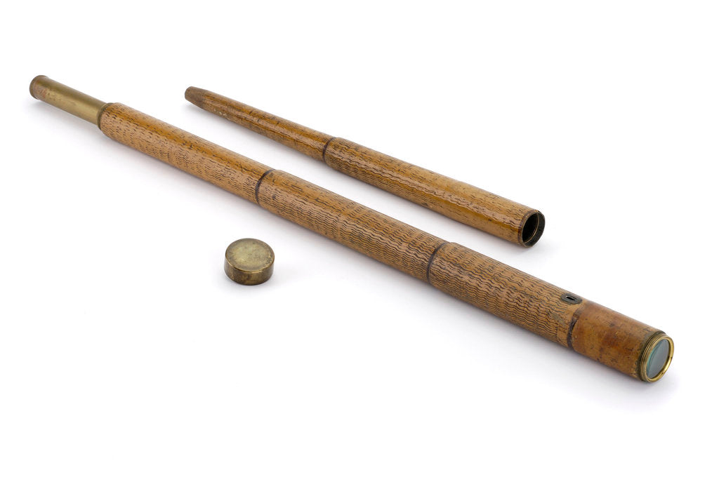 Detail of Walking stick telescope by William Harris & Co.