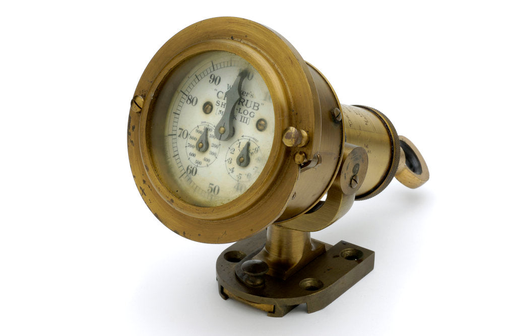 Detail of Walker's Cherub III Ship-Log by Thomas Walker & Son
