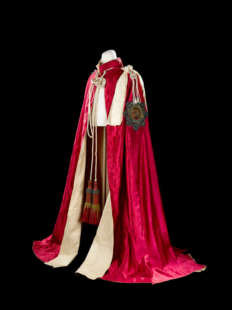 Detail of Robe of Order of the Bath by John Hunter