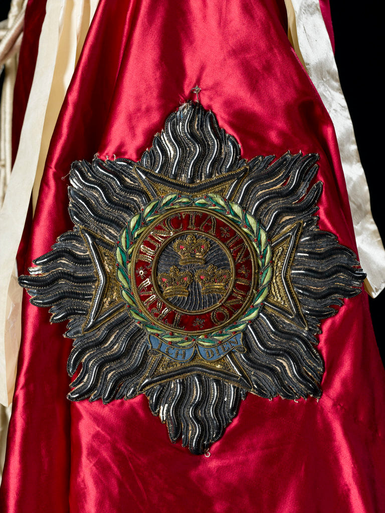 Detail of Robe of Order of the Bath - emblem by John Hunter