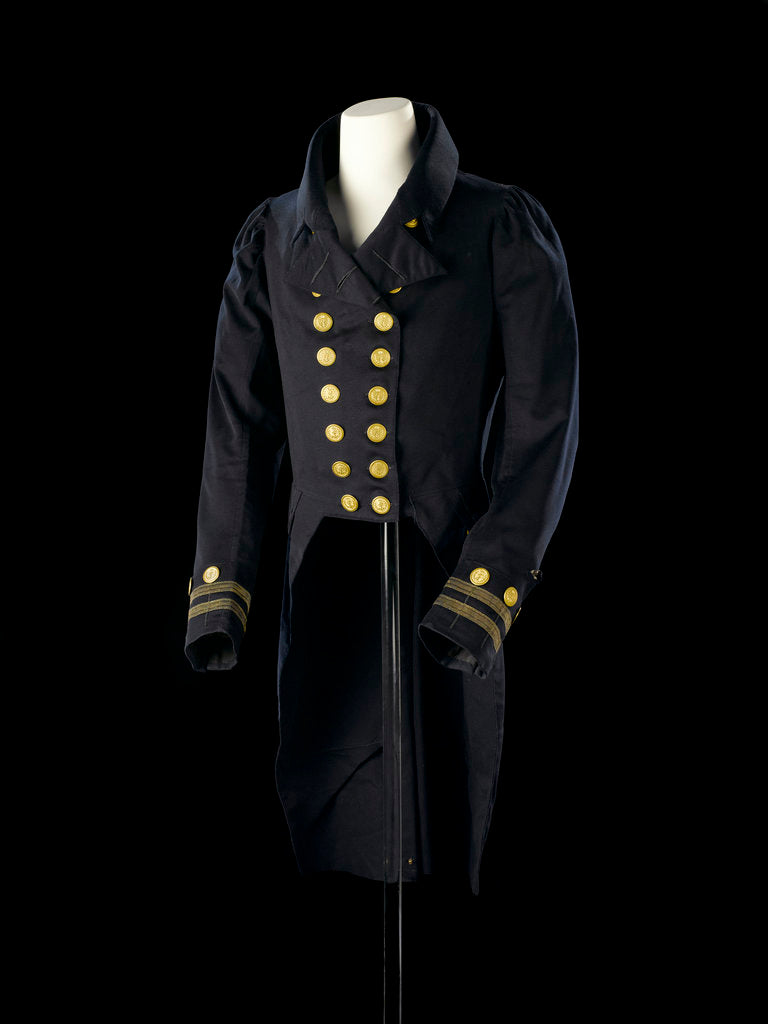 Detail of Undress coat, Royal Naval uniform: pattern 1825-1827 by R. Norton