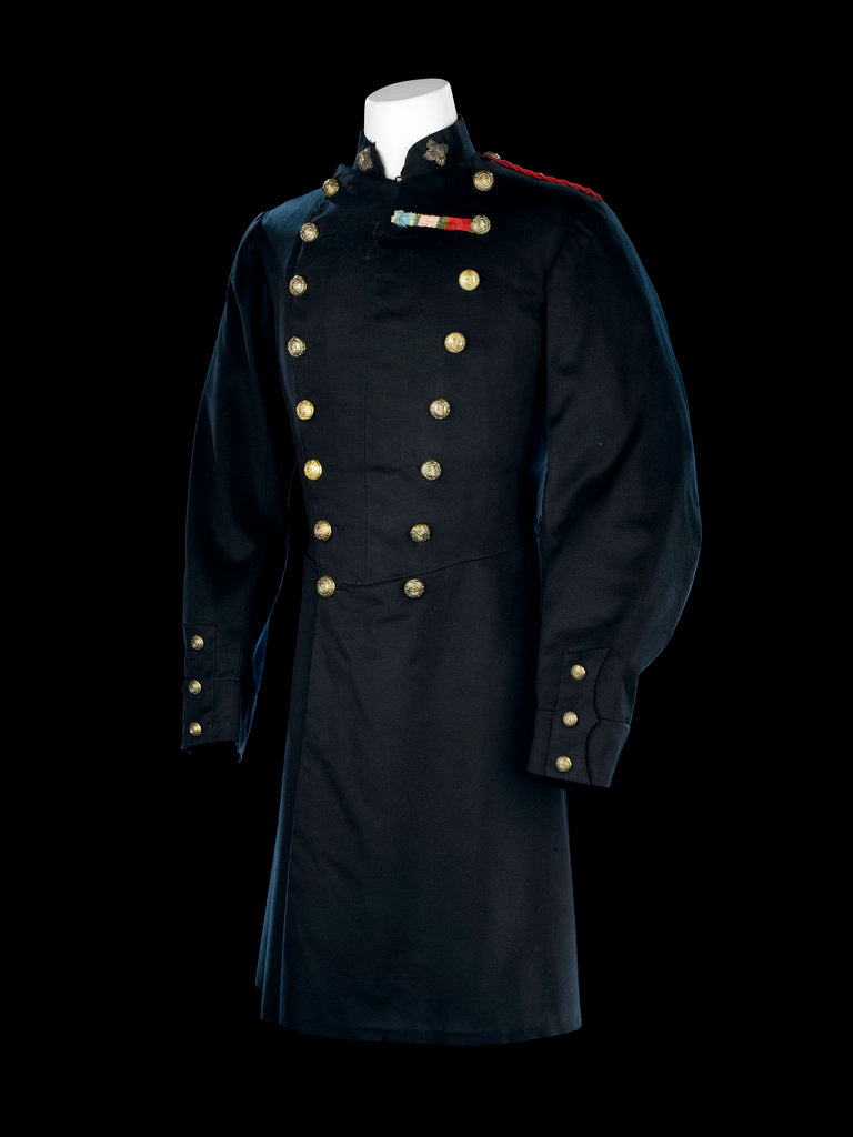 Detail of Frock coat, Royal Marines Light Infantry uniform: pattern 1856-1867 by Charles Jennens & Co.