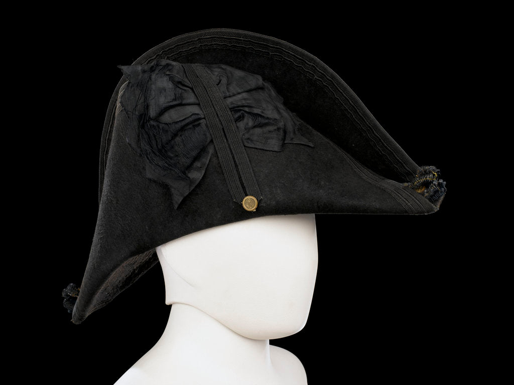 Detail of Cocked hat, Royal Naval uniform: pattern 1825 by unknown