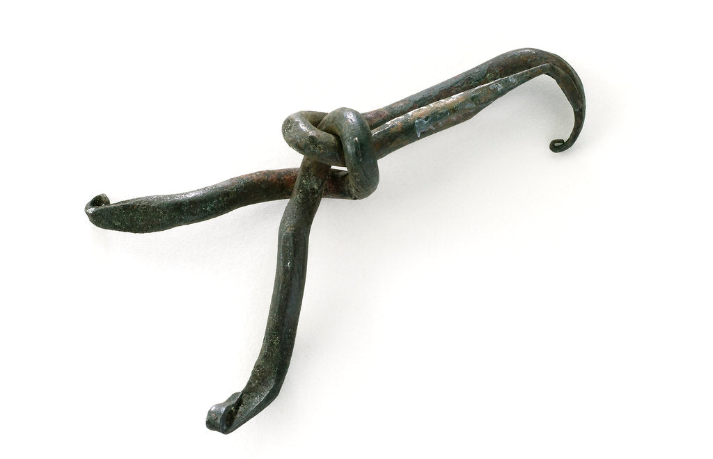 Detail of Powder case hinge by unknown