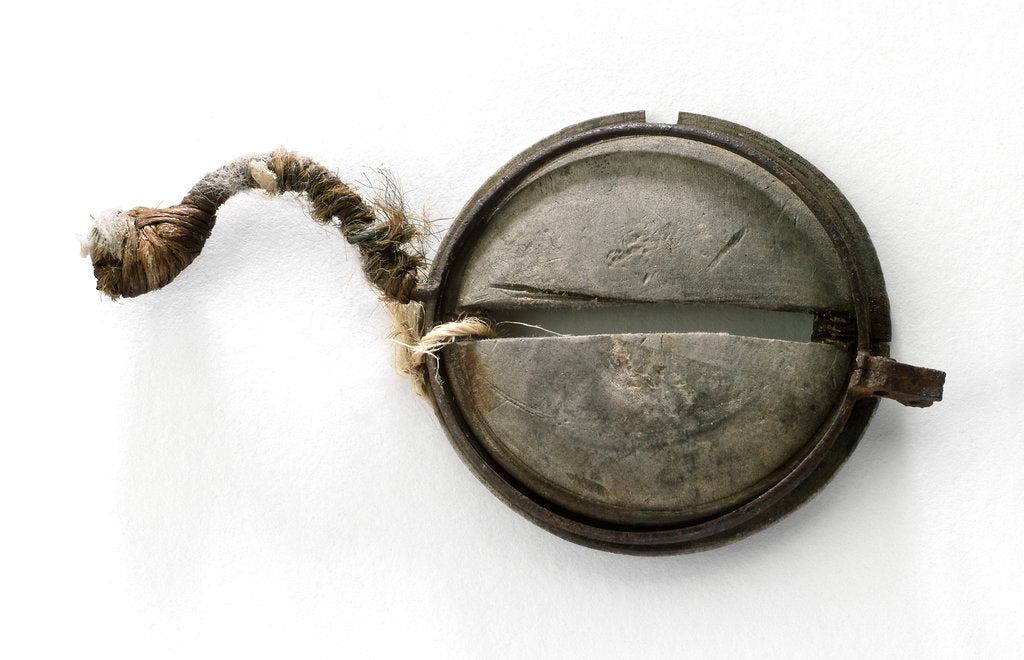 Detail of Half a pair of snow goggles by unknown