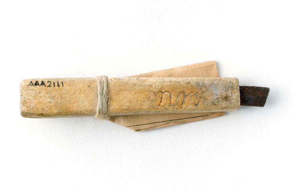 Detail of Knife by Inuit