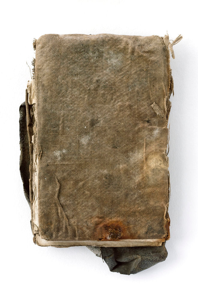 Detail of Christian Melodies' binding by Thomas Ward & Co.