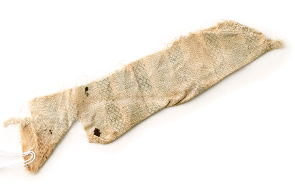 Detail of Shirt fragment by unknown