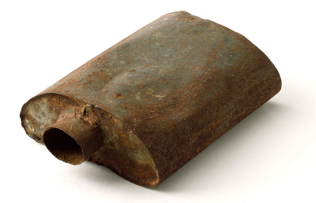 Detail of Pocket water flask by unknown