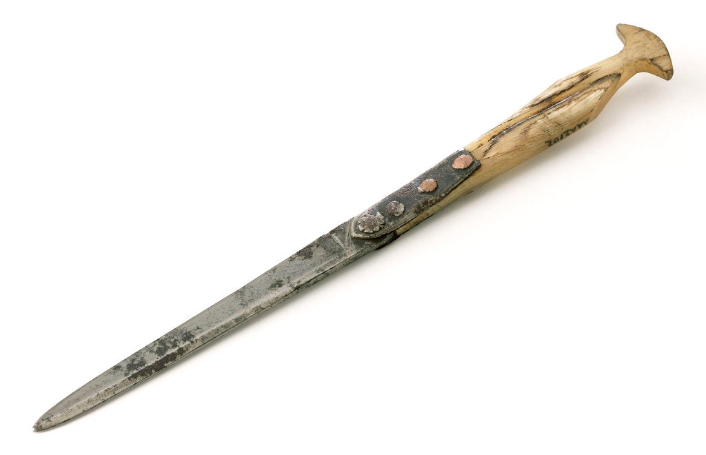 Detail of Knife by Inuit