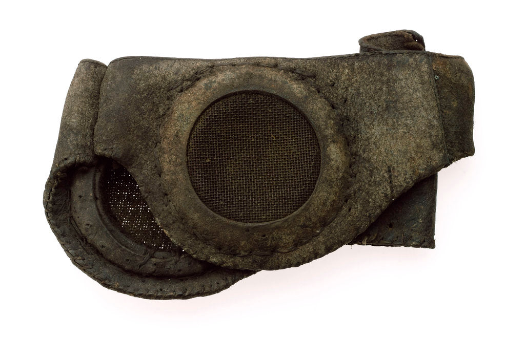 Detail of Snow goggles - left side by unknown