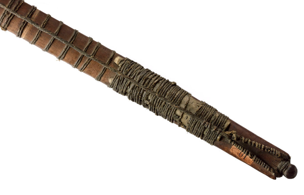 Detail of Bow, detail by Inuit