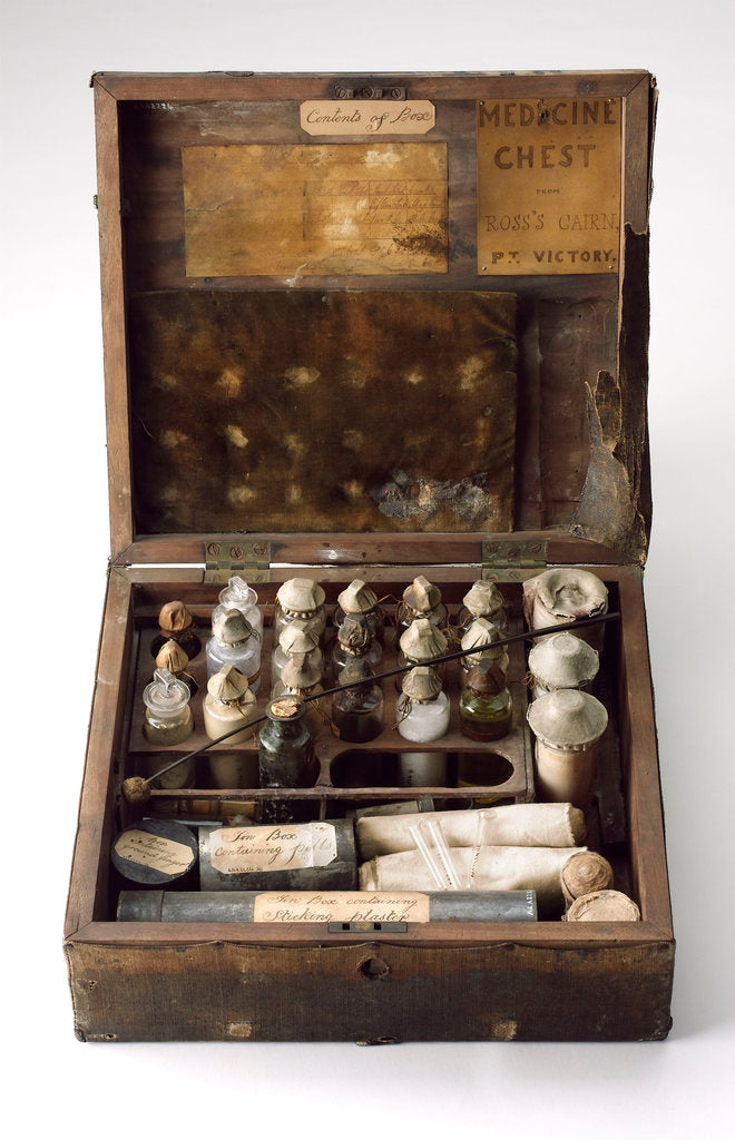 Detail of Medicine chest by unknown