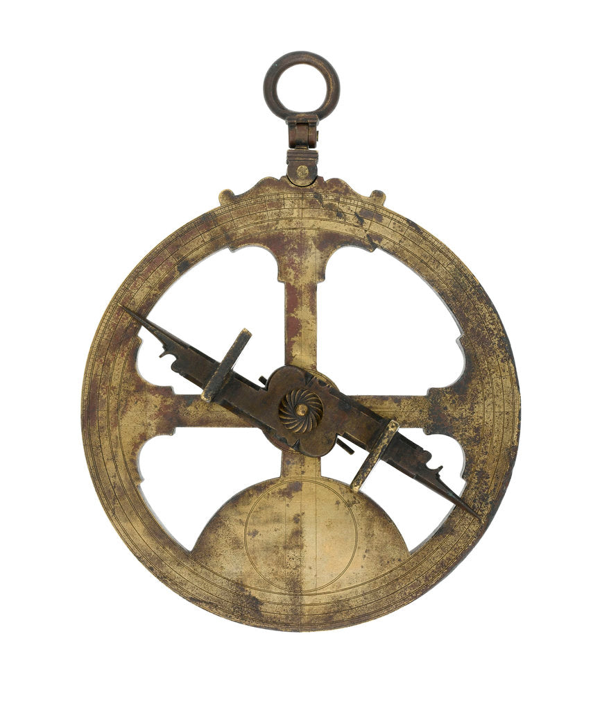 Detail of Greenwich (Valentia) Astrolabe - front by unknown
