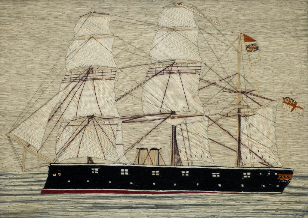 Detail of Woolwork picture by unknown
