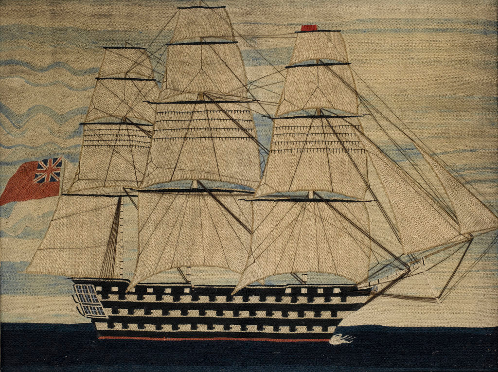 Detail of Woolwork picture by William Angus