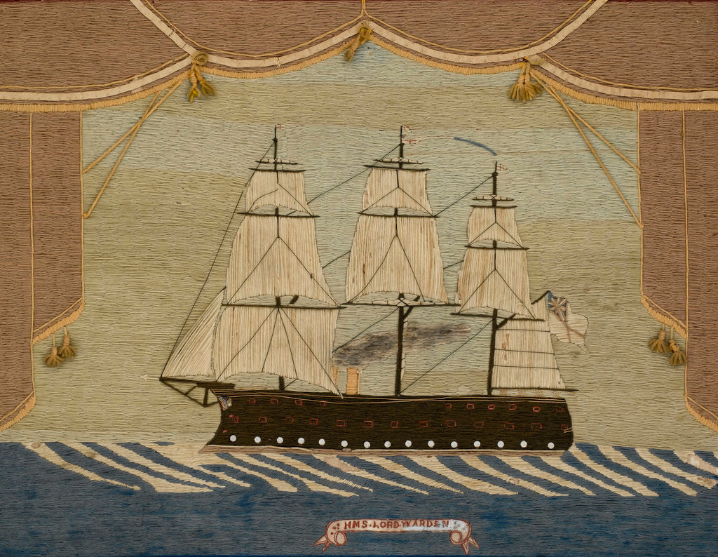 Detail of Woolwork picture by unknown