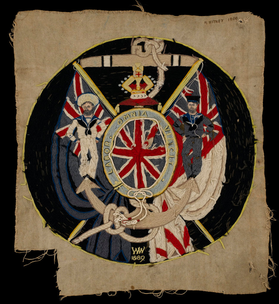 Detail of Woolwork picture by William Witney