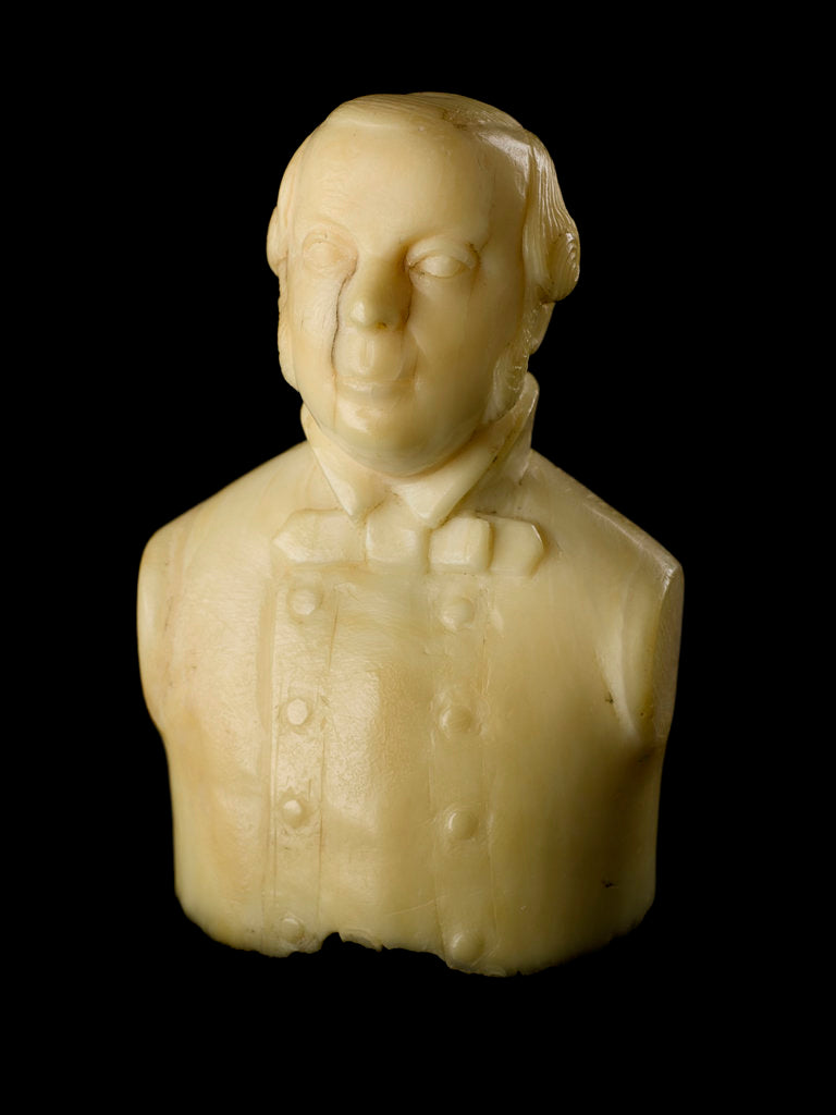 Detail of Bust of Dr William Ross (1823-1904), Assistant Surgeon, HMS 'Virago' by unknown