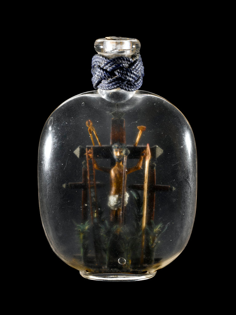 Detail of Crucifixion model by unknown