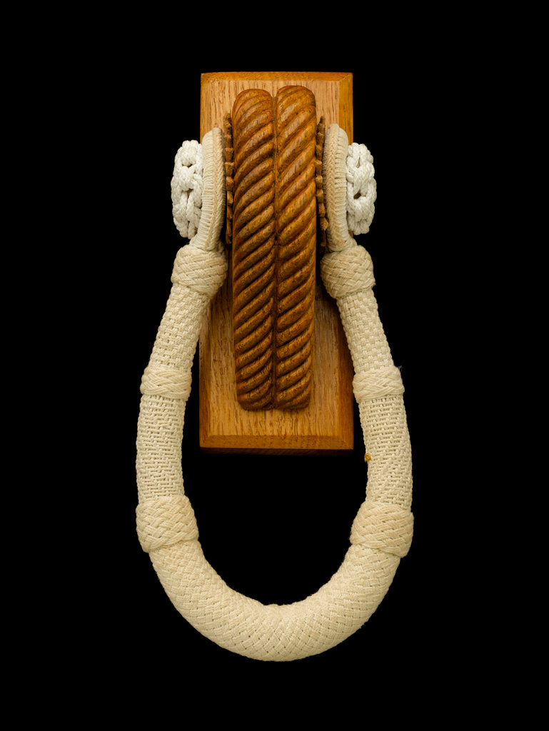 Detail of Sea chest handle by Dennis A. Harrison