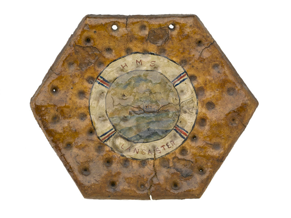 Detail of Ship's biscuit by unknown