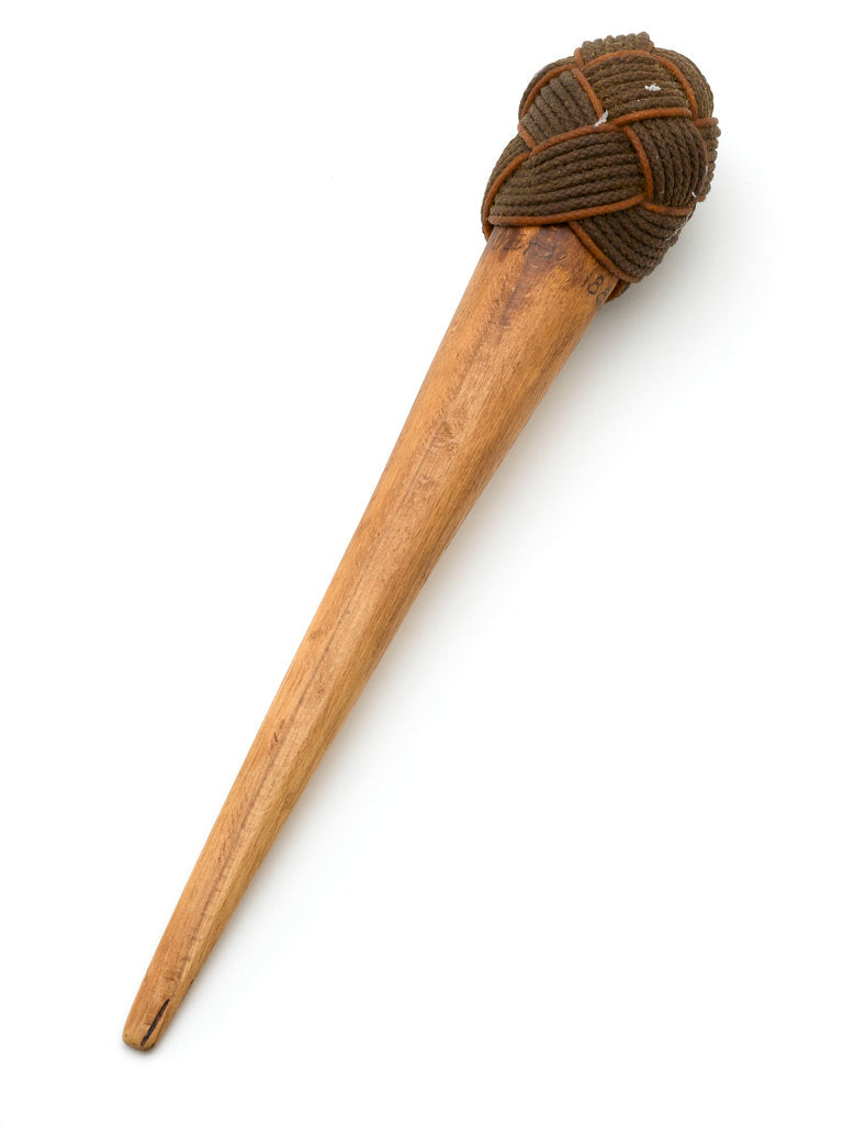 Detail of Wooden fid by S.H. Sorensen