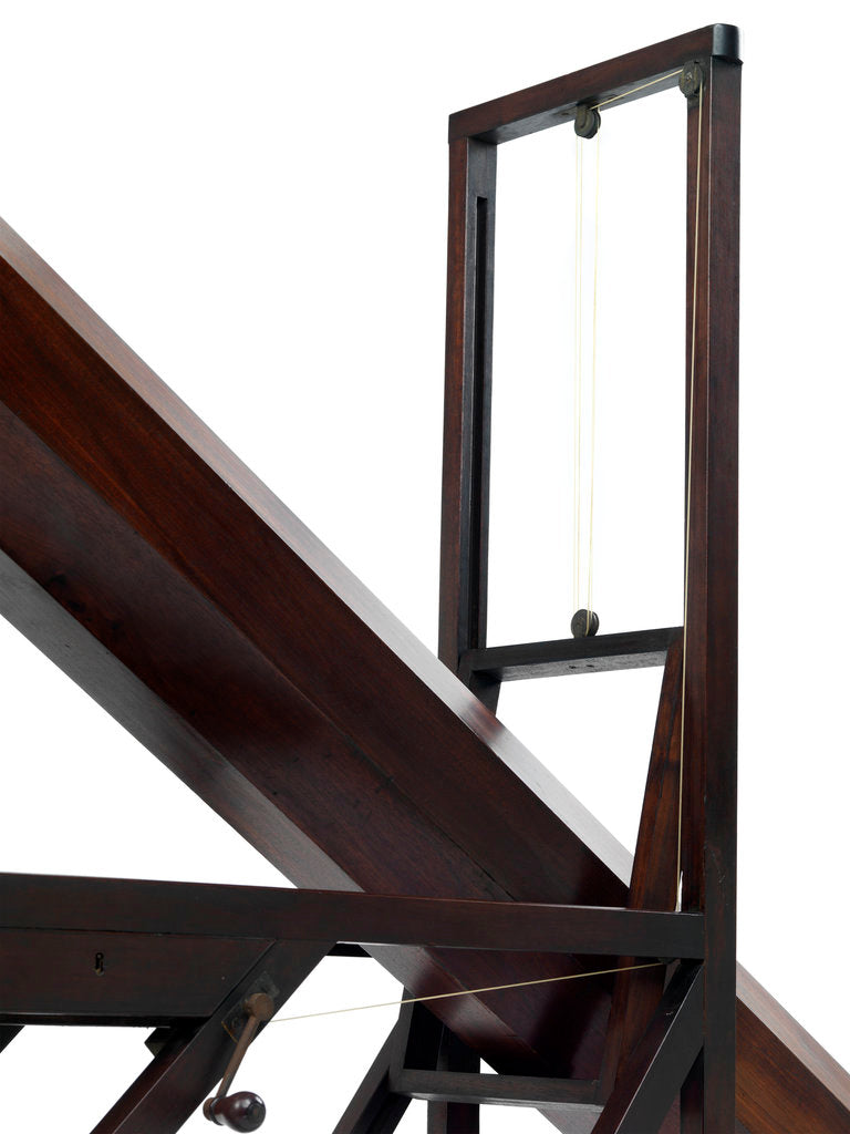 Detail of 7-foot Newtonian (reflector) telescope, detail by William Herschel