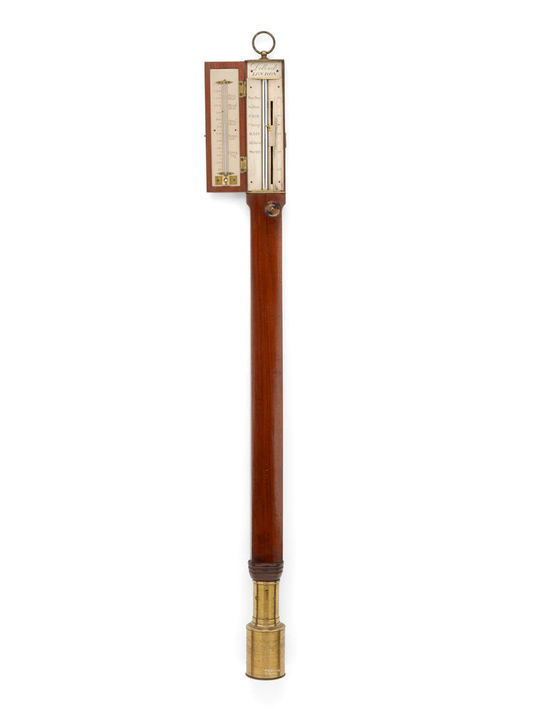 Detail of Dollond stick barometer by J. J. Dollond & Son