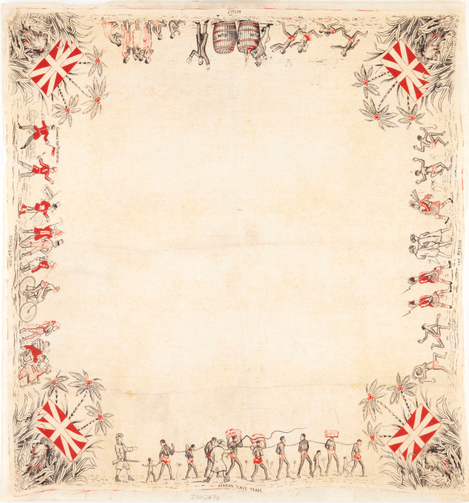 Detail of Handkerchief by unknown