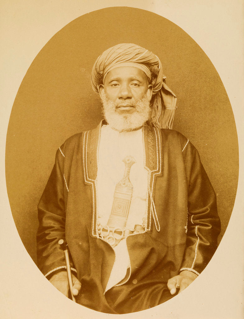 Detail of Tippo-Tip (circa 1830-1905) by E. C. Dias