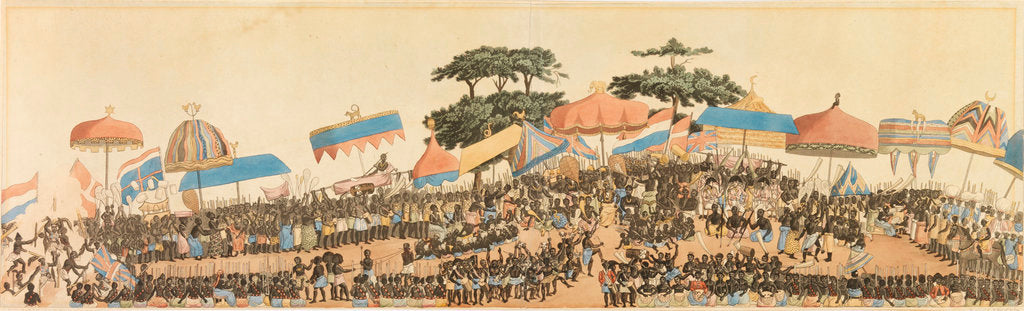 Detail of The first day of the Yam Custom by Robert Havell & Son