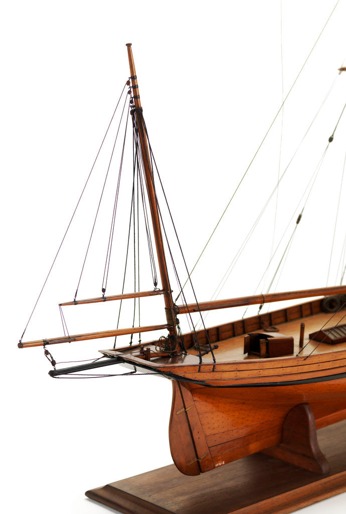 Detail of A two masted sailing vessel 'Dandy' (circa 1825) by unknown