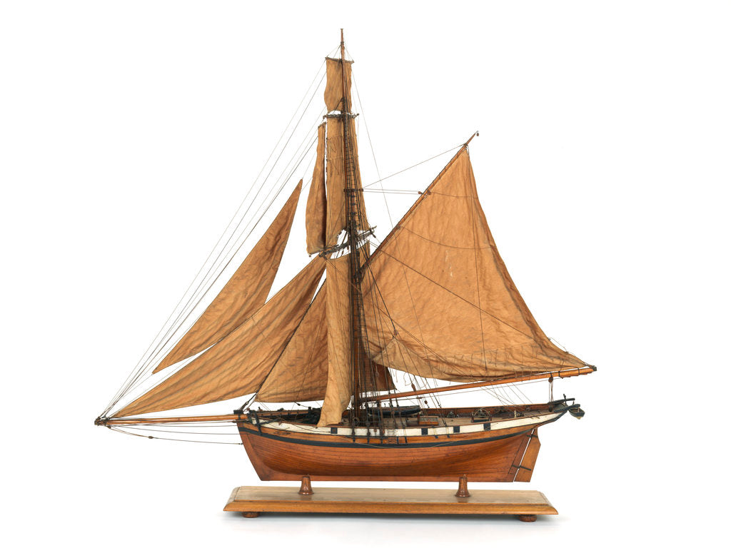 Detail of Warship (circa 1800) by unknown