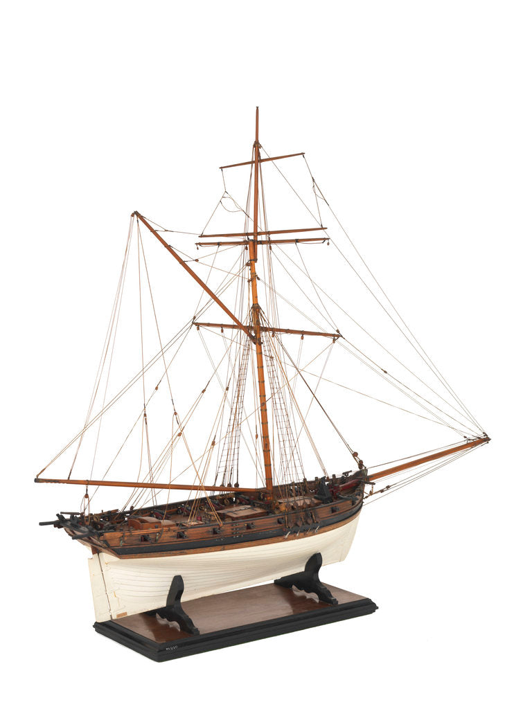 Detail of The 'Vleig' (circa 1800) by unknown